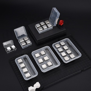 Bar Accessoires Cooling Stones Rvs 304 <span class=keywords><strong>Whiskey</strong></span> <span class=keywords><strong>Ice</strong></span> Cube Voor Cola Wijn Drankjes