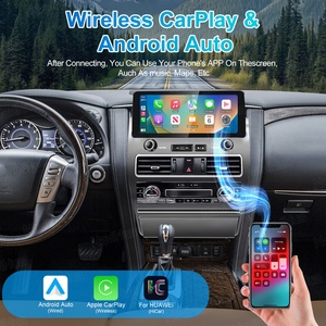 Radio para Auto Navihua con Nuevo Diseño de 12.3 Pulgadas, Android, GPS, Navegación y Multimedia para Nissan Armada Patrol Y62 Infiniti QX80 2010-2020 - Product Image 4