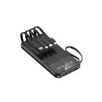 Batterie externe portable 20000mAh mince et personnalisée pour téléphone, ordinateur portable, chargeur mobile