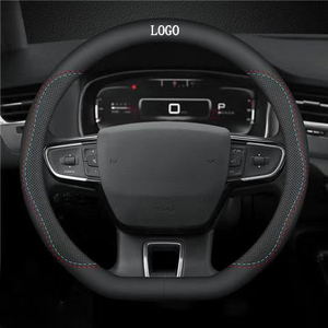 Copri volante auto in pelle nappa <span class=keywords><strong>per</strong></span> <span class=keywords><strong>citroen</strong></span> elysee <span class=keywords><strong>c3</strong></span> c4 c5 aircross berlingo c5x ds3 c-elysee c5x <span class=keywords><strong>accessori</strong></span> protect
