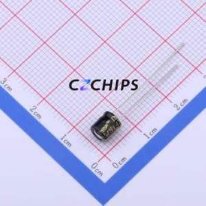 ตัวเก็บประจุอิเล็กโทรไลต์อะลูมิเนียมแบบ Through-Hole รุ่น EF476M016D05RR0VH4FP0 ชิ้นส่วนแบบ Through-Hole (THT) ขนาด D5xL5 มม. 47uF 20% 16V 2 มม. - Product Image 1