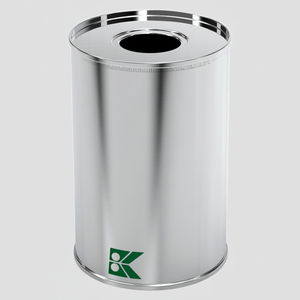 Envase Metálico Cilíndrico Kontensan L921 para Envasado de Aceite de Oliva, 73 mm x 140 mm, Envase para Almacenamiento de Alimentos, 0.5 L - Product Image 2