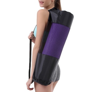 Bolsa de transporte grande y barata para esterilla de yoga, bolsa de transporte para yoga con logotipo personalizado, bolsa de esterilla de yoga impermeable de poliéster y nailon para <span class=keywords><strong>viajes</strong></span> - Product Image 6