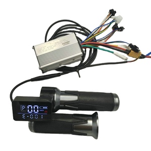 TF600 layar LCD + akselerator/Throttle putar + pegangan + pengontrol Aksesori skuter sepeda elektrik DIY - Product Image 1