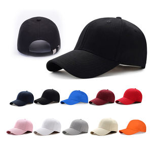 Casquette de baseball en coton personnalisée avec logo et broderie 3D, casquette de baseball Gorras Plain, vente en gros - Product Image 1