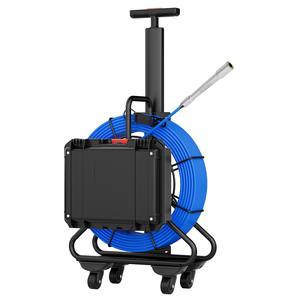 512HZ localisateur à nivellement automatique Vision nocturne 9 "DVR 60M 7mm diamètre Portable chariot tige de traction caméra d'égout compteur compteur pour tuyau - Product Image 6