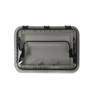 MAYGOOD, tragaluces de ventana de techo de aluminio a prueba de insectos para autocaravana, <span class=keywords><strong>coches</strong></span> modificados, tragaluz escapado - Product Image 2