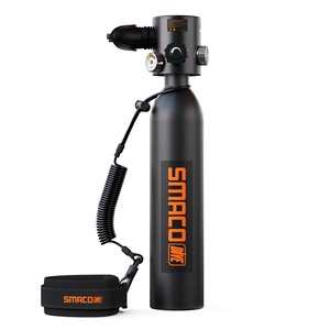 Tanque de Buceo Portátil SMACO S500 de 0.7L, Cilindro de Aire de Aluminio para Buceo con Regulador para Exploración Submarina - Product Image 1