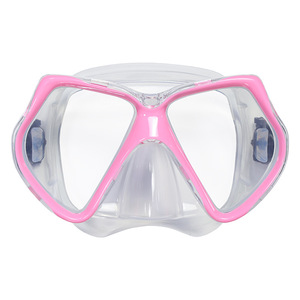 Máscara de Buceo de Silicona Líquida con Dos Ventanas, Vidrio Templado de 4.0 mm, Antivaho, para Buceo Libre, Deportes Acuáticos, Universal para Adultos - Product Image 1