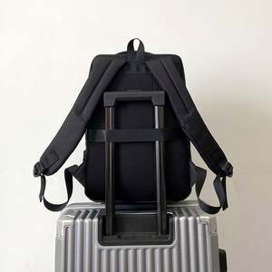 Wholesale Custom Print Logo MOQ 1 Stock Waterproof Oxford PU Material Zipper USB Business Travel 15.6 Inch Laptop <b>Backpack</b> - Product Image 4