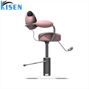 Foshan Kisen muebles <span class=keywords><strong>barber</strong></span>ía peluquería equipo de peluquería forma de <span class=keywords><strong>Panda</strong></span> lindo Rosa niñas niños Silla de peluquero para niños - Product Image 4
