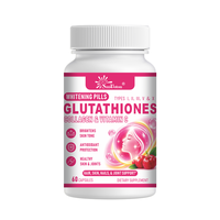 Capsules de glutathion et de collagène avec vitamine C, pilules blanchissantes pour la peau, antioxydant, complément alimentaire éclaircissant pour la peau, les ongles et les articulations