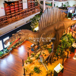 รูปปั้นไดโนเสาร์สไปโนซอรัสรูปสัตว์เหมือนไดโนเสาร์ขนาดเท่าชีวิตจริง - Product Image 6