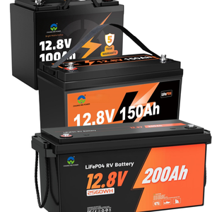 แบตเตอรี่ลิเธียมไอออน Deep Cycles 12.8v 100ah 150ah 200ah สำหรับเรือเดินทะเล ระบบออฟกริด ระบบจัดเก็บพลังงานภายในบ้าน และระบบโซลาร์เซลล์ M40301 ลิเธียมไอรอน - Product Image 2