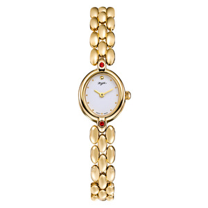 MYAR-45015 Orologio da <span class=keywords><strong>Donna</strong></span> Retrò Raffinato e Compatto, Stile Semplice Ovale, Orologio al Quarzo - Product Image 1
