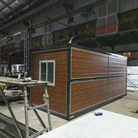 Maison pliable, maison préfabriquée mobile, conteneur pliable de 20 pieds, maison préfabriquée pliable, maison conteneur extensible pliable