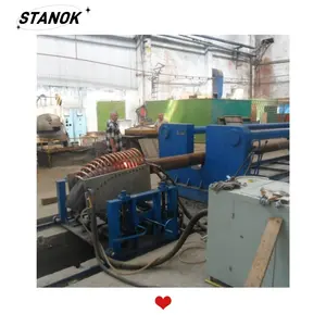 elbow hot forming making machine with induction heating unit PLC control automatic pipe loading function