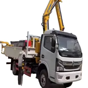 डोंगफेंग जापानी 4x2 के साथ 3.2 ट्रक क्रेन SQ3.2ZK2 दूरबीन बूम क्रेन तह क्रेन ट्रक निर्माता