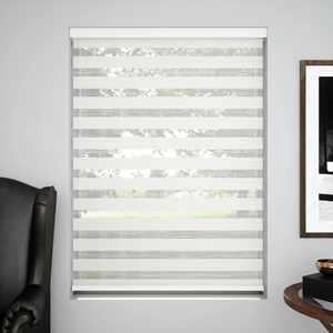 Persianas motorizadas Zebra compatibles con <span class=keywords><strong>Alexa</strong></span> y Google Home, cortinas inteligentes de doble capa con control remoto y batería <span class=keywords><strong>para</strong></span> ventanas - Product Image 6