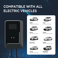 Chargeur EV portable mural Tpson 11 kW, type GB/T Type1 Type2, étanche IP65, station de charge AC, homologué CE