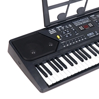 Mädchen Jungen Musik-Lernspielzeug Multifunktionales 61-Tasten Simuliertes Elektronisches Klavier
