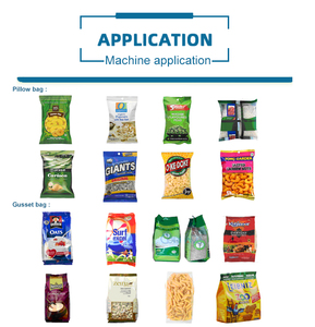 Machine d'emballage verticale entièrement automatique pour sachets stand-up <span class=keywords><strong>en</strong></span> papier/feuille, avec étiquetage, pour chips de pommes de terre et chips de bananes, haute qualité - Offre Spéciale - Product Image 5
