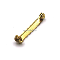 Base de broche en laiton de 10-65 mm avec attache de sécurité pour médailles et badges DIY – Vente en gros