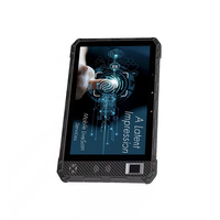 Tablet PC Robusta para Exteriores con Escáner de Huellas Dactilares, Industrial, IP65, Biométrica, de 10.1 Pulgadas, con Lector RFID