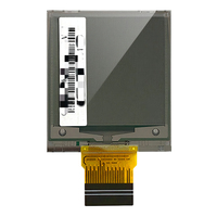 شاشة عرض E Ink E-Paper مقاس 1.54 بوصة، مربعة 152x152، ثنائية اللون، وحدة SPI SSD1681 لبطاقات الأسعار الإلكترونية (ESL)