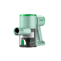 Aspirateur balai sans fil à moteur sans balais avec filtration HEPA, cyclonique et sans sac, fonction aspiration sèche, pour hôtel, extérieur, garage, tapis