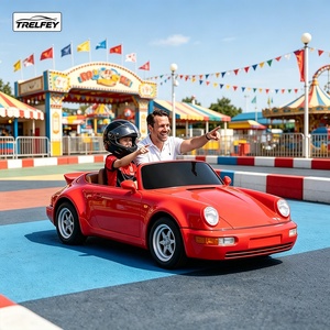 クラシック911スタイル電動カート 190kg空車重量 ダブルウィッシュボーンサスペンション ドリフトトレーニングプロ仕様 - Product Image 1