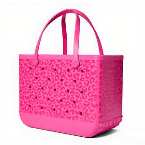 <span class=keywords><strong>Bolsa</strong></span> de Playa de EVA con Estampado Animal, Impermeable, de Goma, con Patrón de Leopardo/Guepardo, Gran Capacidad - Product Image 1
