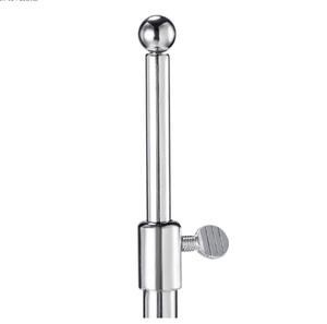 Magasins de détail de haute qualité hauteur réglable 2 niveaux présentoir en métal roulant supports rotatifs - Product Image 6