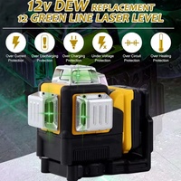 Offre Spéciale : Niveau laser rotatif 360° à 12 lignes auto-nivelant, portable et durable pour la construction