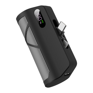 5000mAh Output 20W dual-plug capsule portable power bank battery easy carry for outdoor - Product Image 2