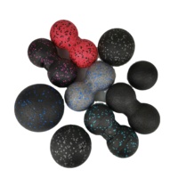 Logo personnalisé haute densité écologique Epp boule d'arachide Fitness ensemble de rouleaux de massage musculaire en mousse