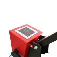 Prensa térmica de 40x60cm con diseño de cajón europeo, prensa de transferencia deslizante de alta resistencia con control digital para negocios de impresión de camisetas