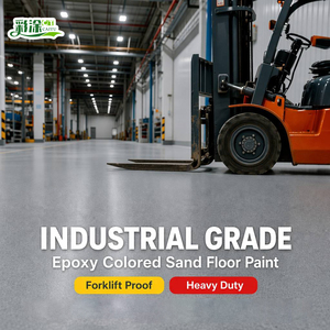 Peinture époxy pour sols en béton à effet marbre, sable de quartz coloré antidérapant, revêtement époxy pour sols, sable coloré liquide pour sols en béton - Product Image 4
