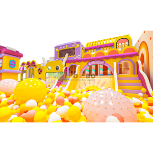 Aoleao Custom Candy Land <b>Indoor</b> Playground Ball Pool <b>Slide</b> Climbing Carousel Role Play for Kids Soft Play CE TUV Certified - Product Image 3