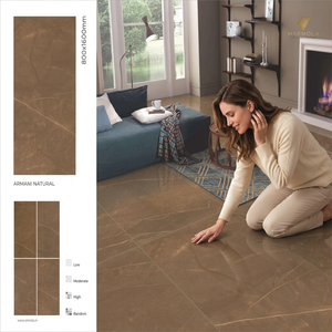 Arista Gris Marble Effect Polished PGVT Porcelain Tiles 80x160cm Premium <b>Floor</b> And Wall Collection - Product Image 3