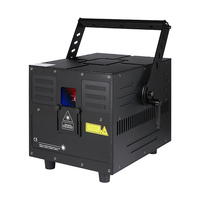 Lumière laser couleur RVB 15W avec application Bluetooth WiFi DMX512 10 W cube laser 8 W projecteur de lumière laser d'animation