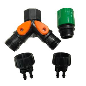 Raccord de tuyau d'eau en Y, connecteur rapide à filetage interne/externe 4/6 points pour l'irrigation de jardin et le lavage de voiture - Product Image 4
