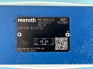 R900457256 Z2FS16-8-3X/S2 วาล์วควบคุมการไหลแบบไฮดรอลิกชนิดแซนวิชคู่ รุ่น NG16 มีสินค้าในสต็อก - Product Image 4
