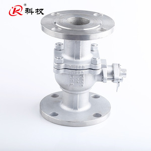 KQ วาล์วหน้าแปลนสแตนเลสสตีล Q41F DN25 16P DN50สำหรับควบคุมการไหลของน้ำ - Product Image 1
