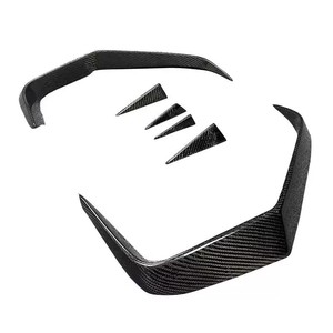 Applicabile a <span class=keywords><strong>Infiniti</strong></span> <span class=keywords><strong>Infiniti</strong></span> Q60 parti modificate in fibra di carbonio barra posteriore coltello ad aria Non distruttivo installazione di Spoiler - Product Image 3