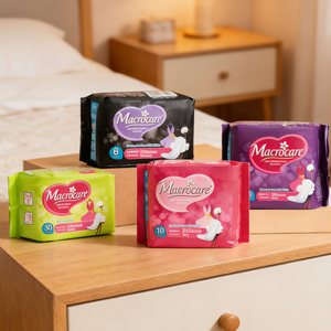 Macro Care Personal Hygiene Products Private Label Sanitary Pads Manufacturers in China
