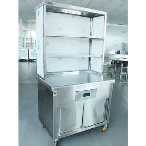 VICTORY KITCHEN Malaysian MEE Stall Tea Water Stall Gabinete colgante para pollos con cajón en el mercado - Product Image 5