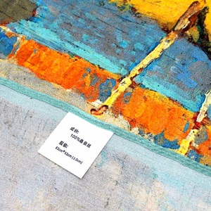 Servizio di Stampa per Sciarpe 100% Seta Foulard di Seta di Design <span class=keywords><strong>Bandana</strong></span> di Seta da <span class=keywords><strong>Donna</strong></span> Quadrata Personalizzata <span class=keywords><strong>con</strong></span> Logo - Product Image 4