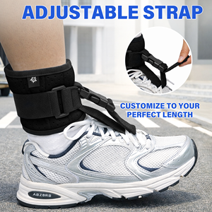 Orthèse cheville-pied pour pied tombant avec attelle à ressort et sangle réglable - Product Image 5