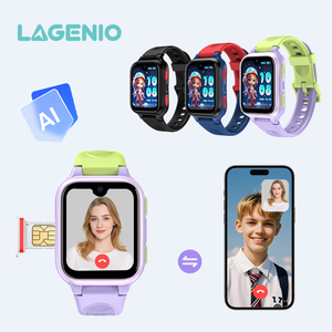 Montre connectée pour enfants LAGENIO K9 4G, écran HD de 1,78 pouce, appel vidéo, 700 mAh, bouton SOS, positionnement GPS+LBS+WIFI+AGPS, montre connectée pour enfants conforme aux normes FCC - Product Image 1
